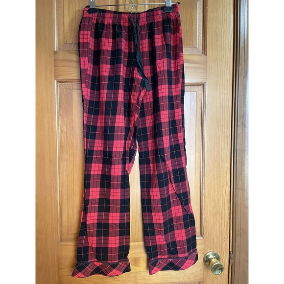 Victoria's Secret Plaid Flannel Long Sleeve Holiday Pajama Set Womens Size XS - Picture 6 of 7